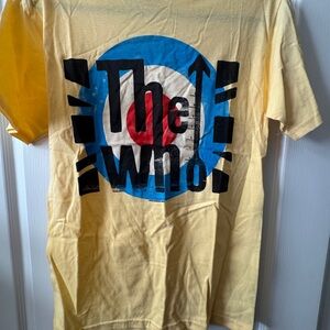 The Who Yellow Short Sleeve Tee